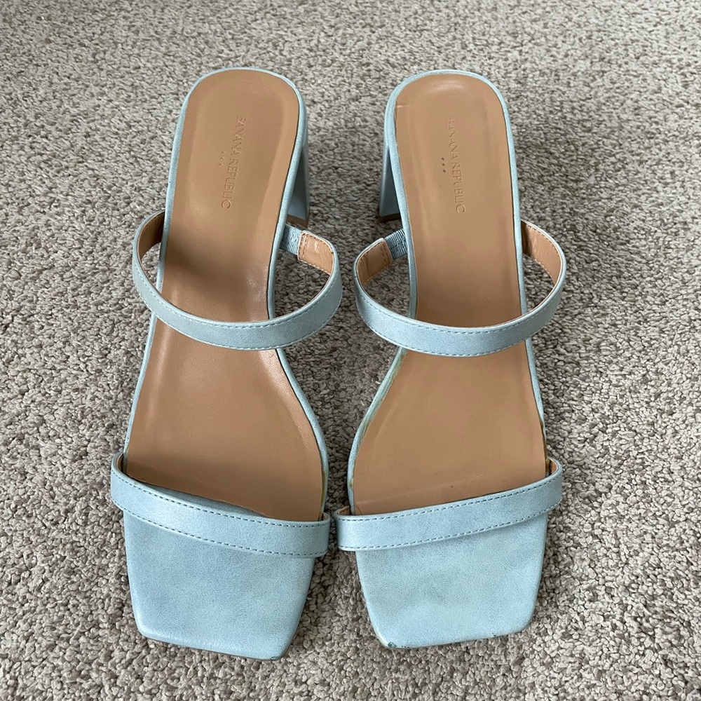 Banana Republic Blue Strappy Sandals